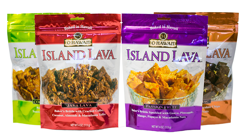MORE LAVA - Island Lava Baker's Brittle 4oz Bags