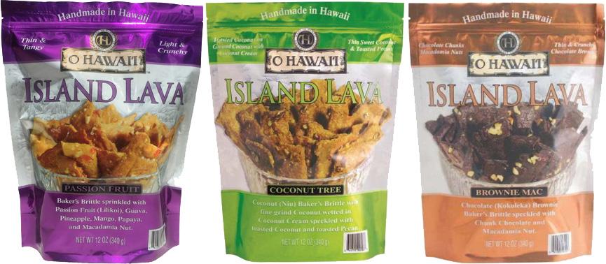 MORE LAVA - Island Lava Baker's Brittle 2oz to 12oz Bags.